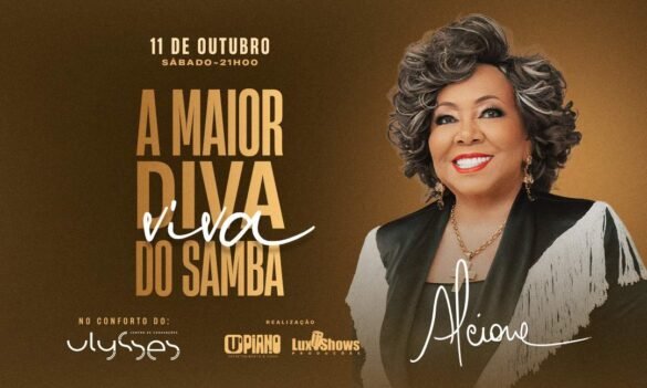 show alcione em brasilia