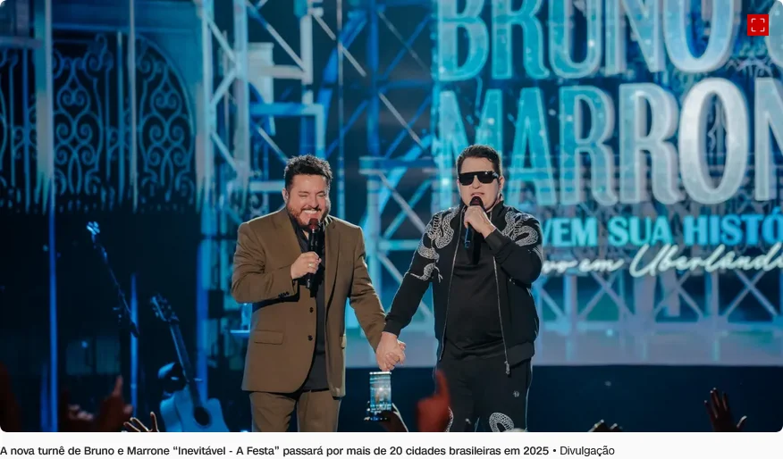 Bruno e Marrone lançam projeto com releituras de clássicos;